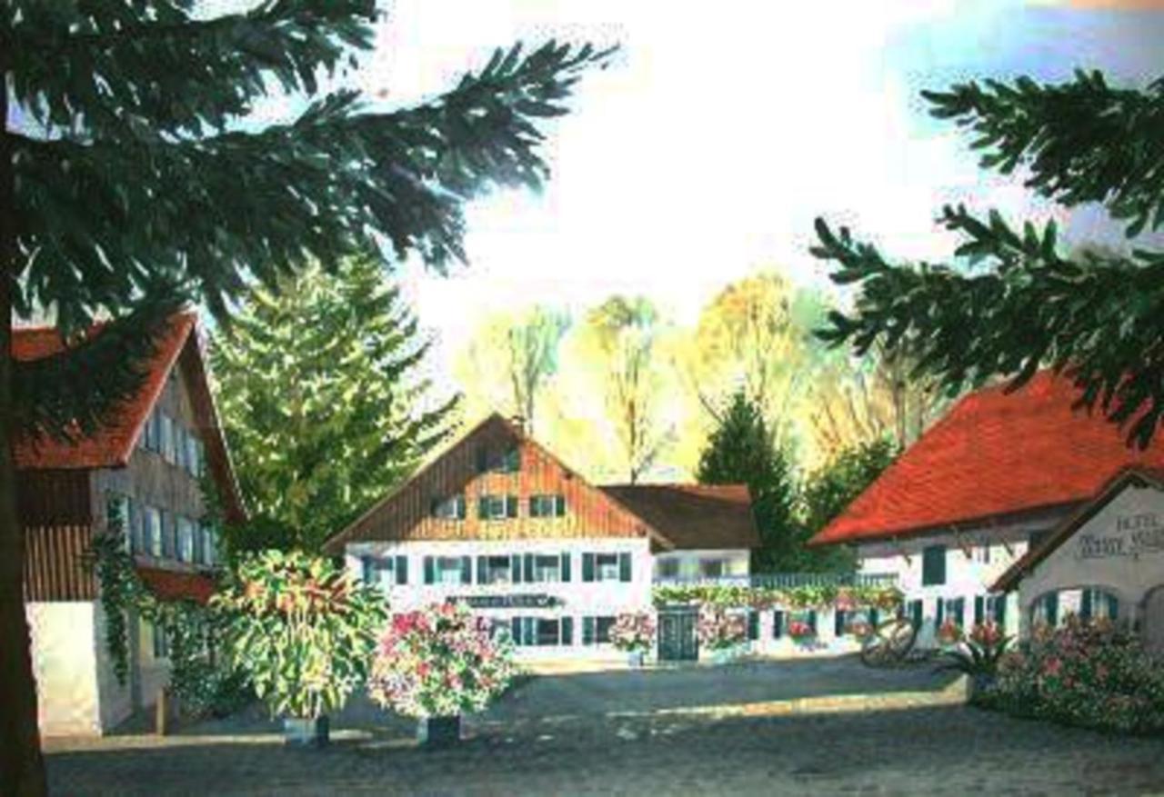 Hotel "Untere Muehle" Schwabmuhlhausen Екстериор снимка